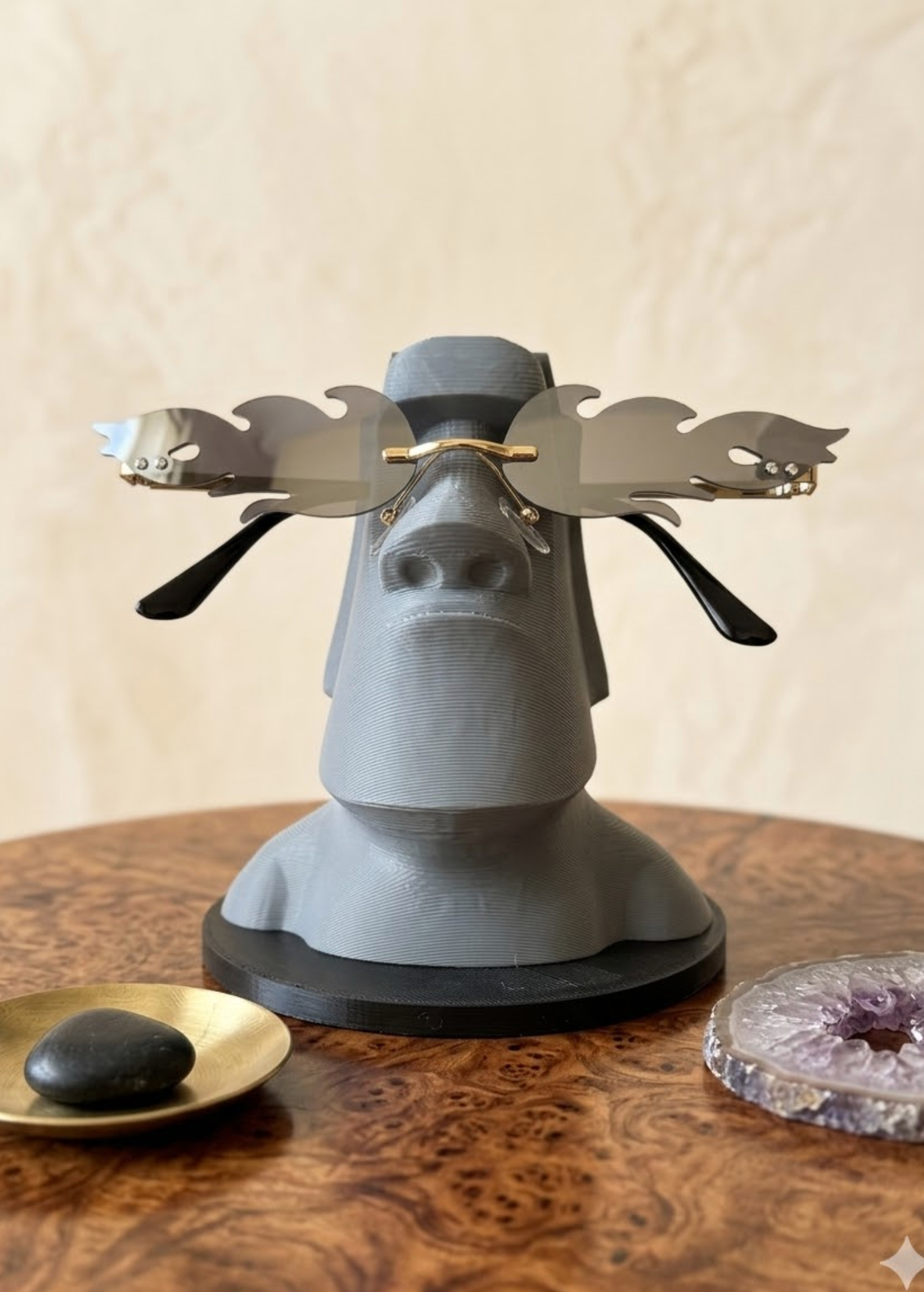 MOAI Statue Sunglass Holder