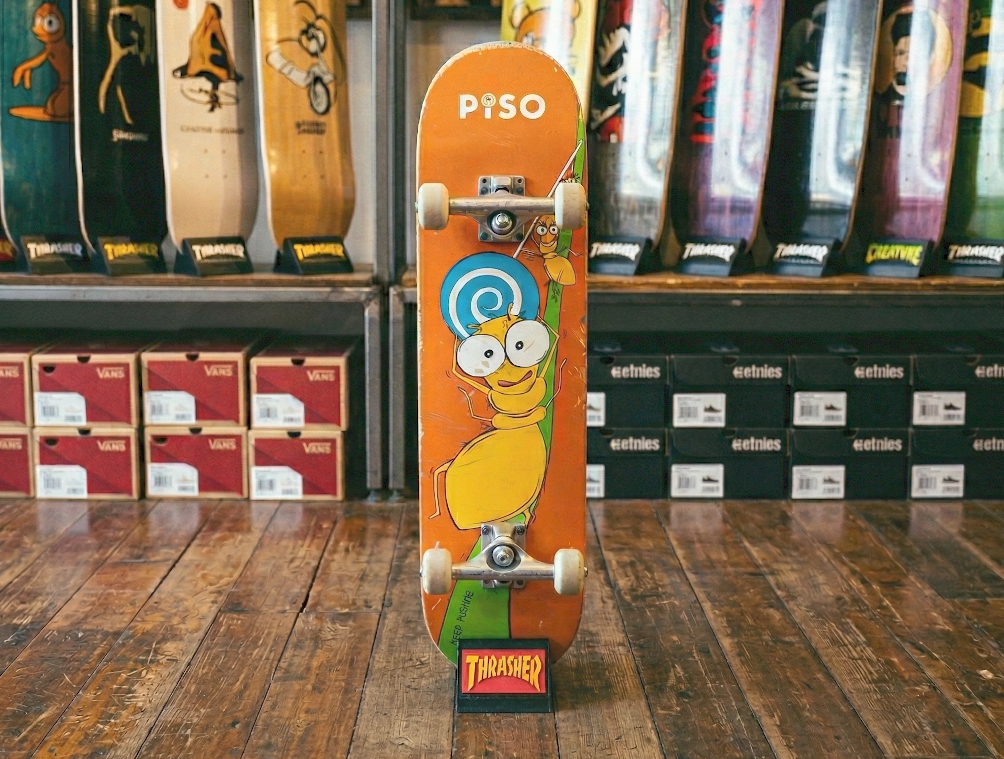 Skateboard Floor Stand